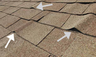 wavy roof shingles