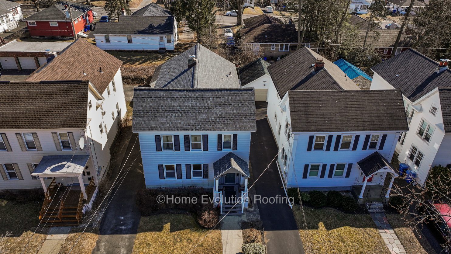 Proper roof ventilation system installed on a residential home in Utica, ensuring energy efficiency and moisture control.