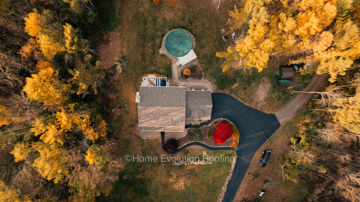 Velux skylight installed in a Saratoga Springs home, bringing natural light and fresh air into the living space.