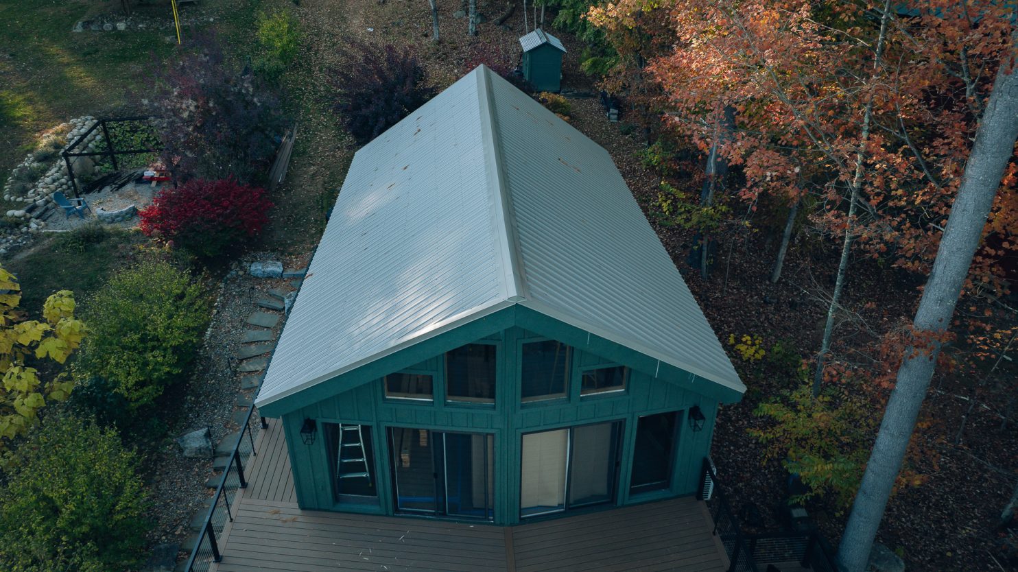 Metal roof installation on home in Ancram NY