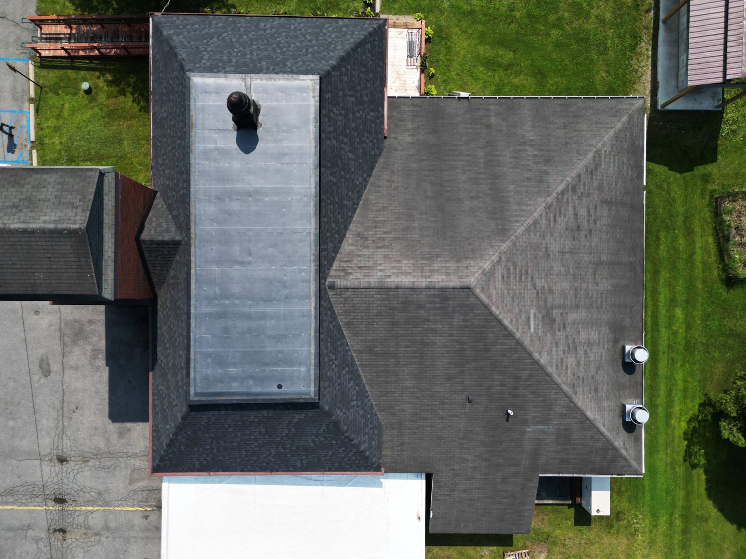 Emergency roof repair in Albany NY after summer storm