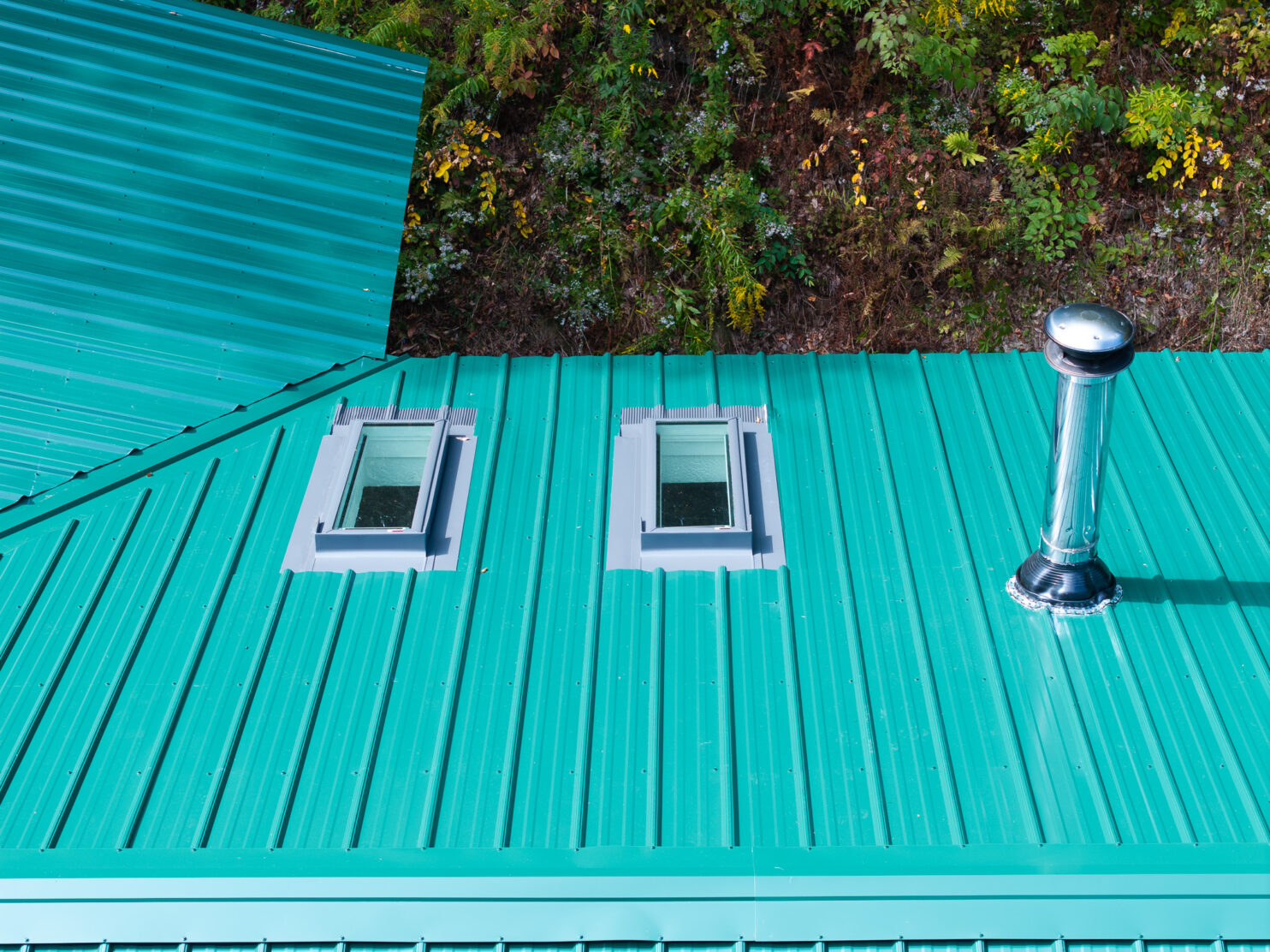 Winter skylight weatherproofing for a Scotia NY home