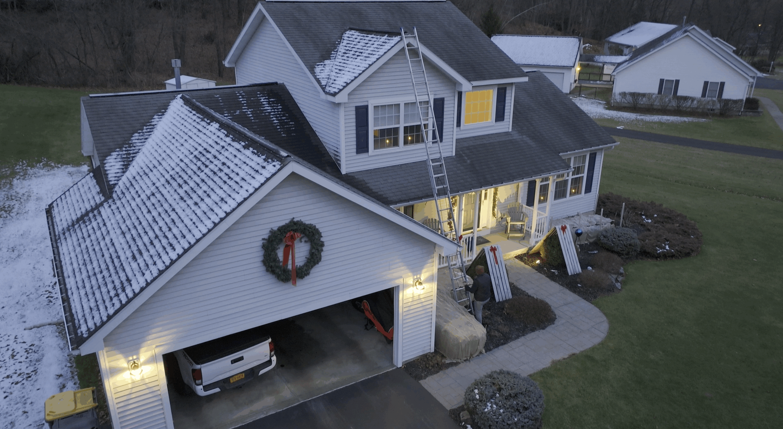Featured image for “Roof Repair for Poughkeepsie, NY: Winter Emergency Preparation”