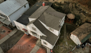 Residential roof replacement in Albany, NY, featuring high-quality asphalt shingles for durability and weather resistance.