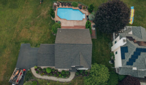 Shingle replacement in Clifton Park, NY, restoring roof integrity.