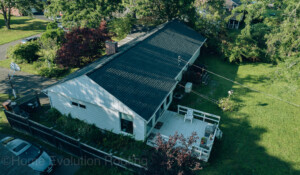 Hail-damaged roof replacement in Saratoga Springs, NY, ensuring long-term protection.