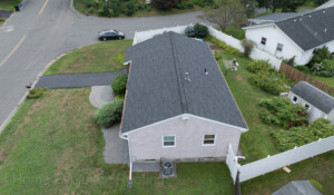 Full roof replacement in Scotia, NY, using impact-resistant shingles.